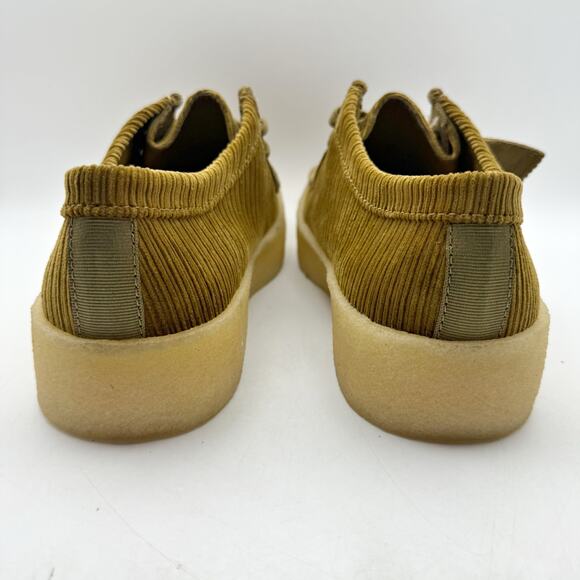 Clarks Mens Wallabee Cup Moccasin Loafers US 13 M Tan Corduroy Nubuck NIB - Picture 10 of 13